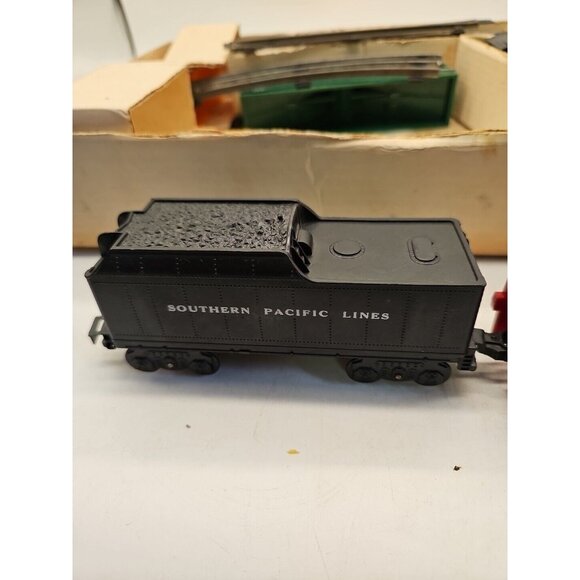 ANTIQUE Marx Steam Type Electric Train 490 Louis Marx and Co made in USA - Picture 7 of 16